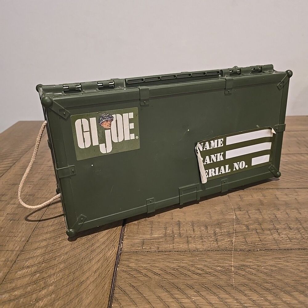 Vintage G.I. Joe Footlocker 1993 RARE VINTAGE